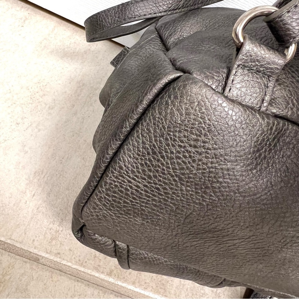 MAC+JAC Silver bowl Medium Backpack preppy academic - Picture 8 of 11